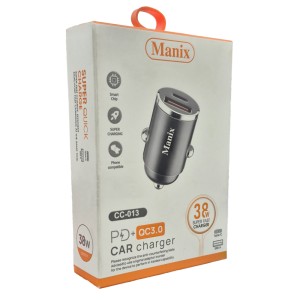 شارژر فندکی 38 وات مانیکس مدل CC-013