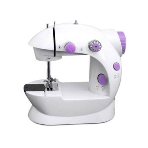 چرخ خیاطی مینیاتوری SM-202A | دو نخ و دو سرعت + آماده به کار