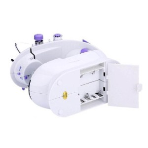 چرخ خیاطی مینیاتوری SM-202A | دو نخ و دو سرعت + آماده به کار