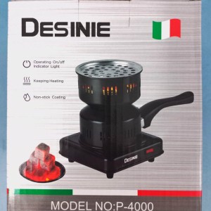 ذغال سرخ کن برقی دسینی مدل P_4000