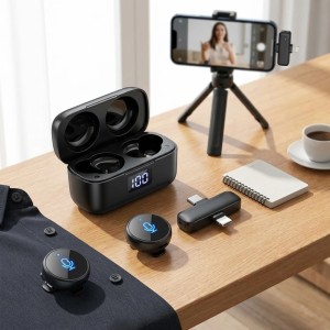 میکروفون یقه ای بی سیم مدل K31PRO