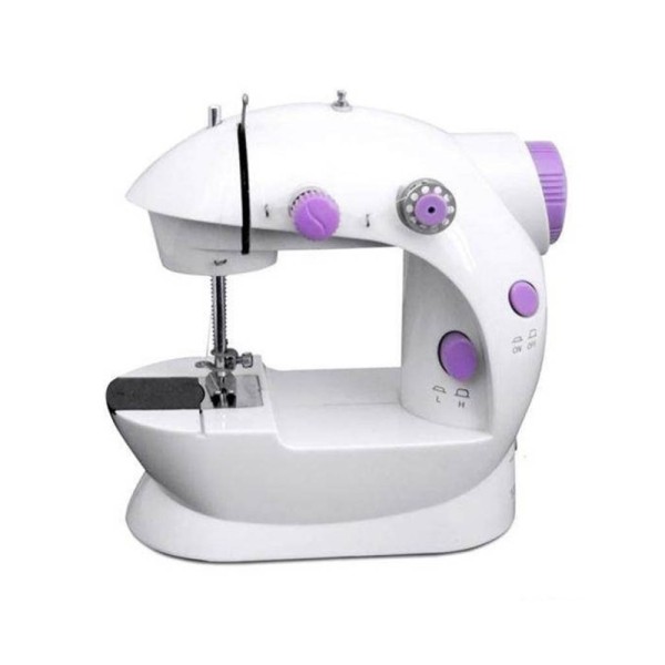 چرخ خیاطی مینیاتوری SM-202A | دو نخ و دو سرعت + آماده به کار