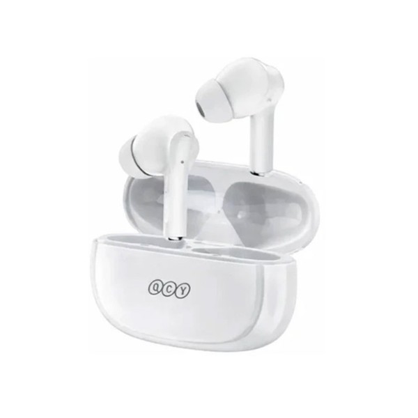 هدفون بی سیم کیو سی وای مدل T15X (سفید)